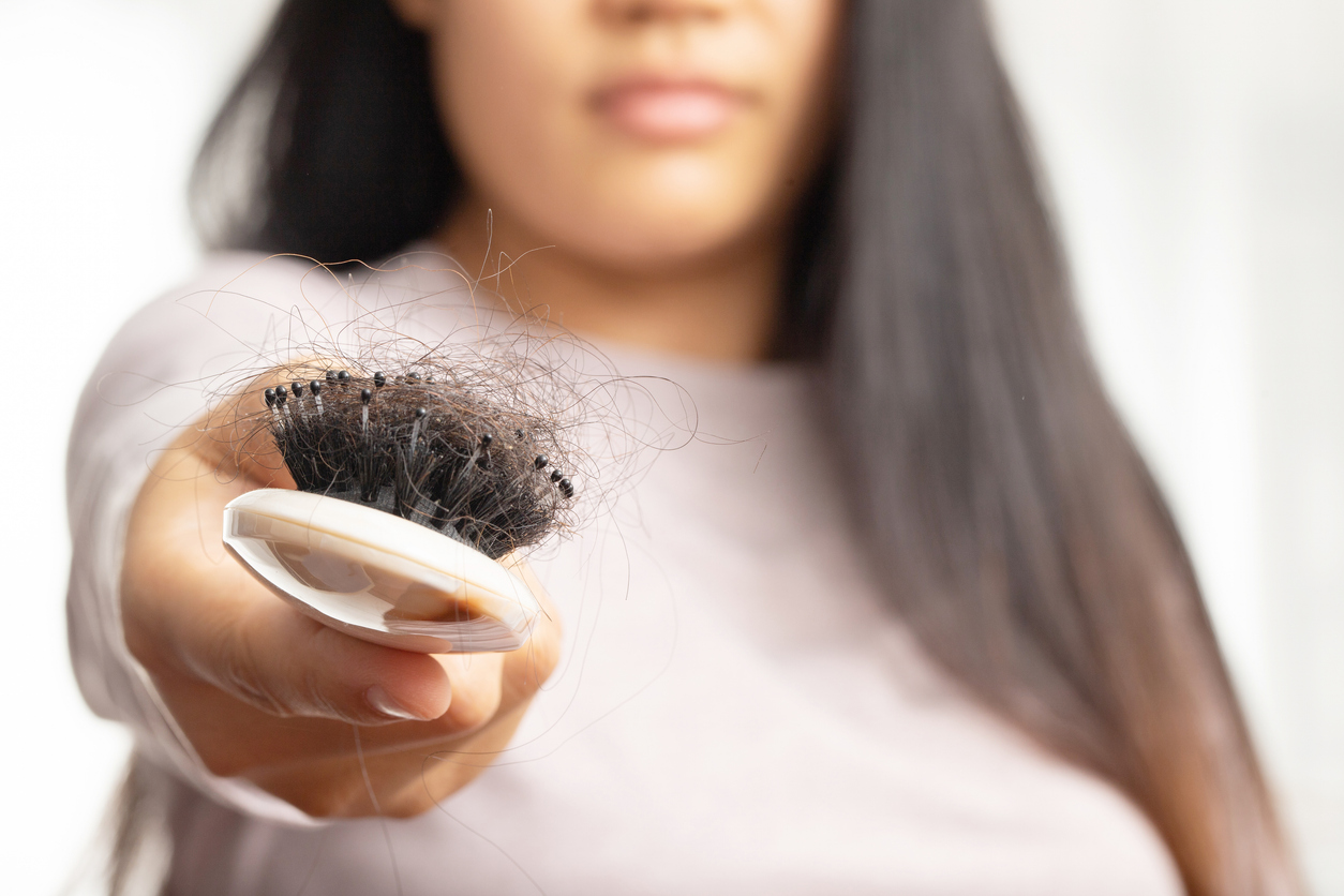 how to fix postpartum hair loss